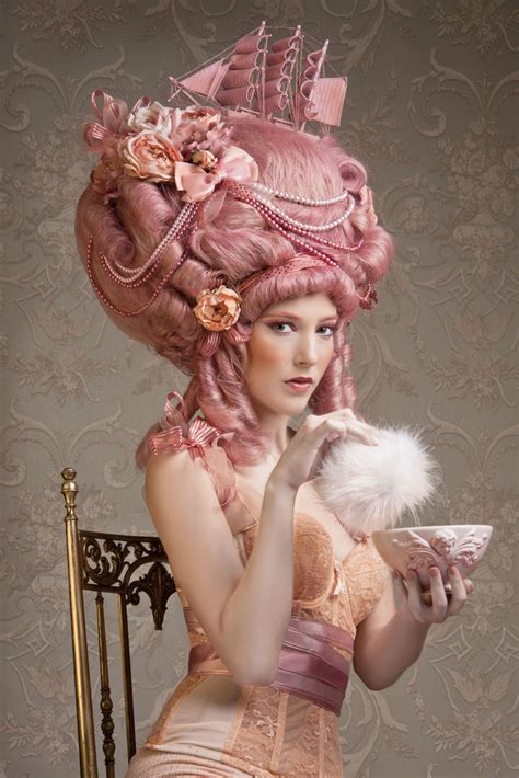 Marie Antoinette Styling For Make Up School Yossi Biton Rococo