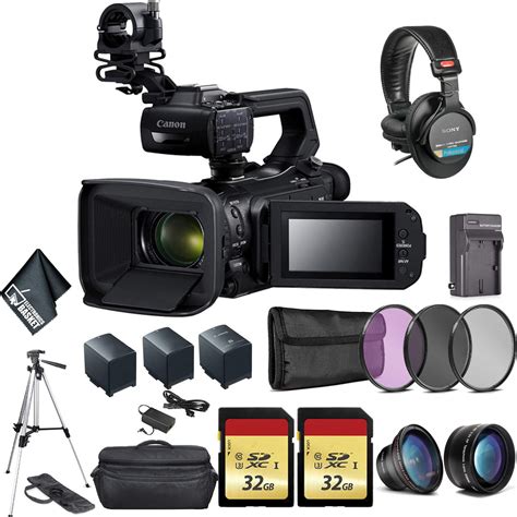 Canon Xa50 Professional Uhd 4k Camcorder Bundle More