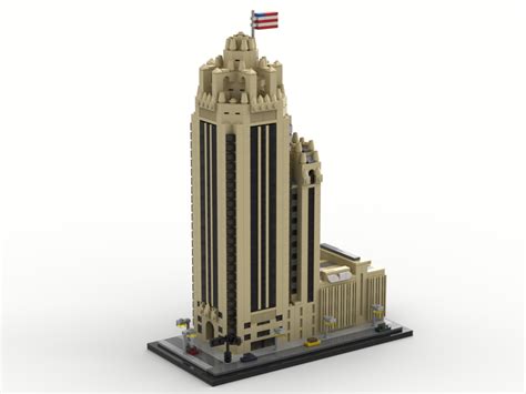 Lego Moc Tribune Tower By Klosspalatset Rebrickable Build With Lego