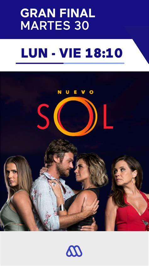 Mega le pone fecha al desenlace de teleserie brasileña Nuevo Sol