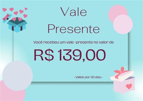 Vale Presente De R Comprar Em Laasprataas