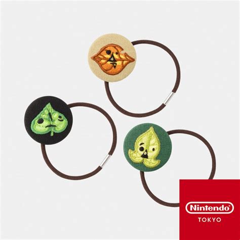 Korok Hair Rubber Band Set The Legend Of Zelda Authentic Japanese The Legend Of Zelda Merch