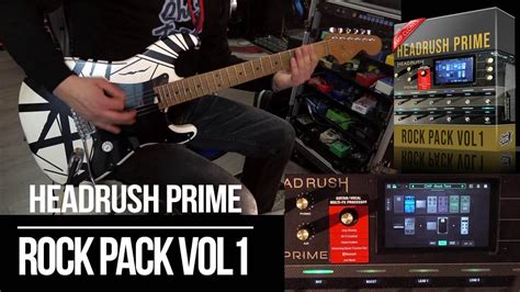 Headrush Prime Clones Rock Pack Vol Playthrough Demo Amps