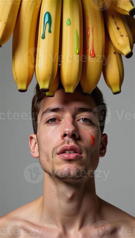 color del arcoiris plátano monitor exhibiendo un simbólico representación de gay amor y orgullo