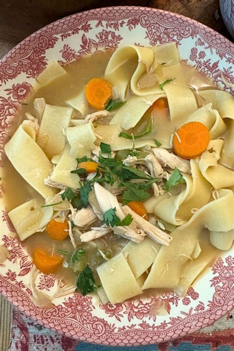 Grandmas Chicken Noodle Soup Recipe Montana Happy