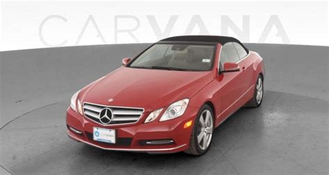 Used Red Mercedes-Benz Convertible with Leather Interior For Sale ...