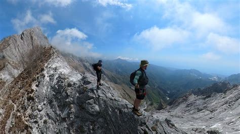 Ferrata Monte Contrario Alpi Apuane 2023 YouTube