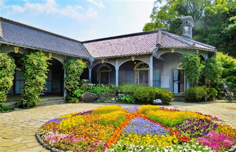 glover garden open air museum  nagasaki oha japan
