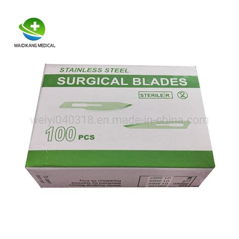 Hot Sale Ce Iso Certificate Disposables Medical Supply Sterile Carbon