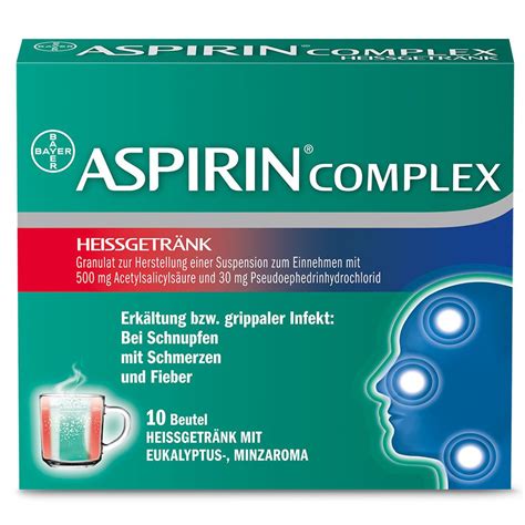 ASPIRIN Complex Heißgetränk 10 St Shop Apotheke