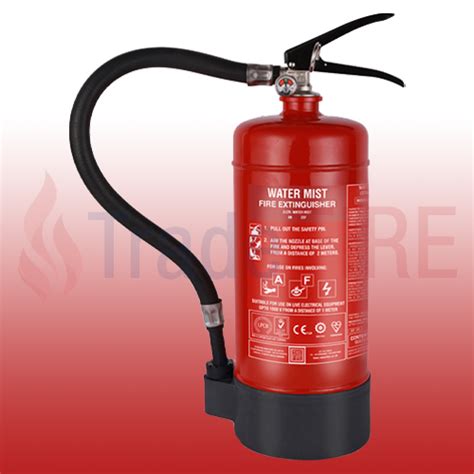 Fireshield 3ltr Water Mist Fire Extinguisher Trade Fire