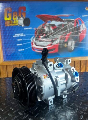 A C Compressor Fits Hyundai Accent Kia Rio 2012 2017 HALLA DVE12