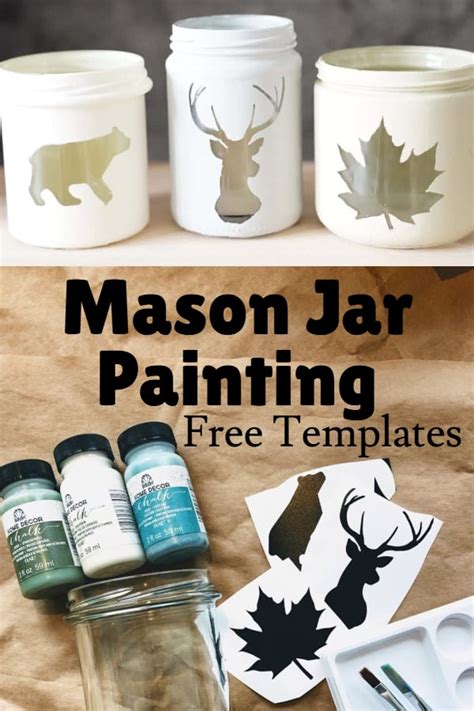 Mason Jar Painting Ideas