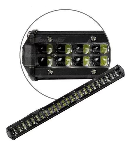 Barra Led Automotriz 12v 144w 48 Leds 19 5 Obsequio Meses sin interés