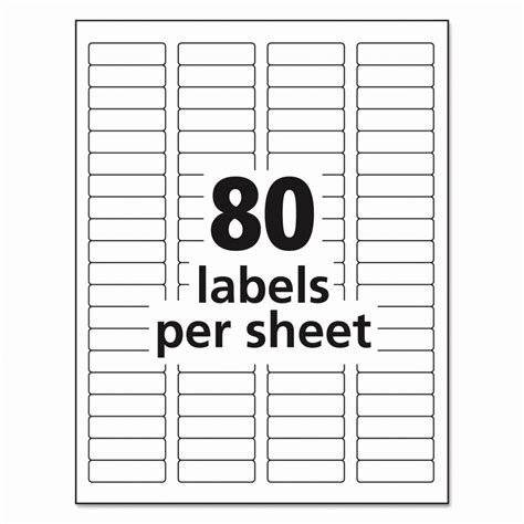 Label Template 80 Per Sheet – 10+ Examples of Professional Templates Ideas