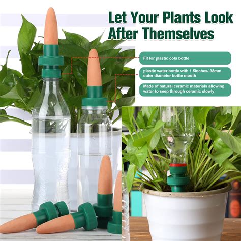 Snapklik Bottle Adapter Self Watering Spikes Terracotta Plant