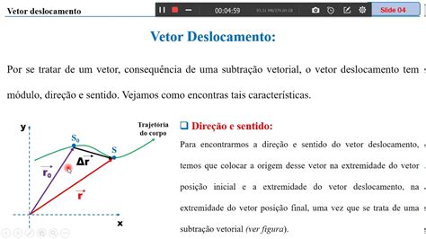 Vetor posição e vetor deslocamento YouTube