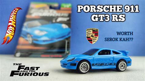 Eps556 PORSCHE 911 GT3 RS HOT WHEELS FAST FURIOUS SERIES 2 THE FULL