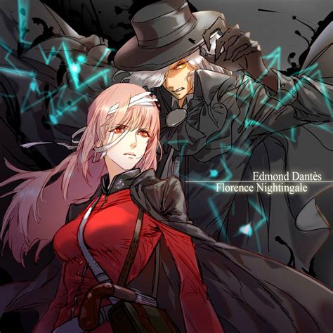 Edmond Dantés Florence Nightingale【fategrand Order】 Fate Anime