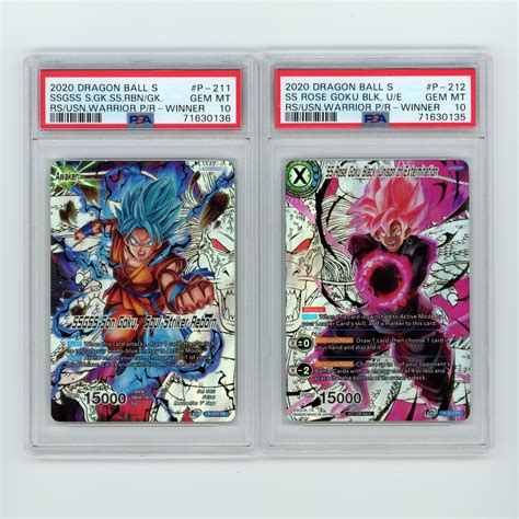 Son Goku Soul Striker Reborn Dragon Ball Super Trading Card The