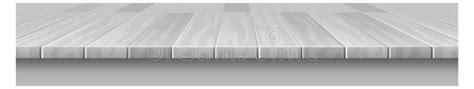 wooden floor surface side view  realistic planks stock vector