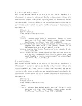 Programa de teoría de las nulidades PDF