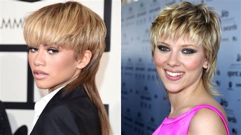 Celebrity mullet hair: Zendaya, Lady Gaga, George Clooney and more ...