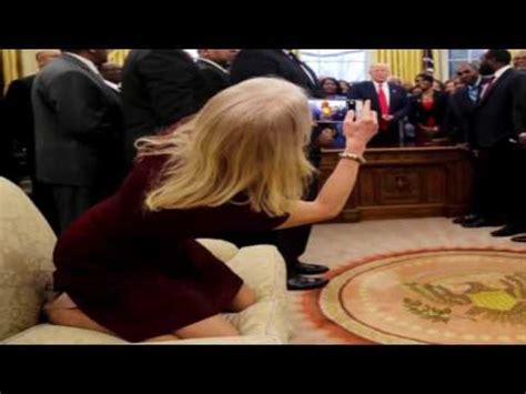 Kellyanne Conway Puts Feet On Oval Office Couch YouTube