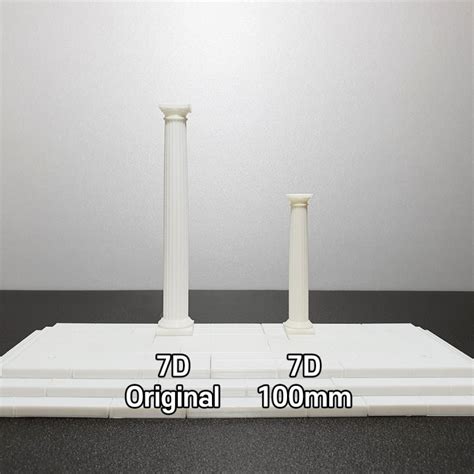 3D Printable the Roman Doric Columns by BlueSand3D