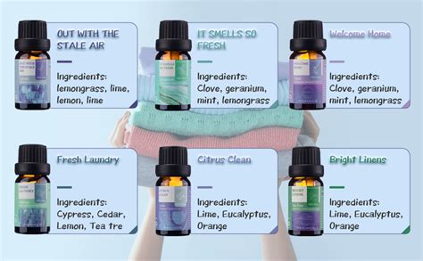 Wecona Essential Oils For Laundry 100 Pure Essential