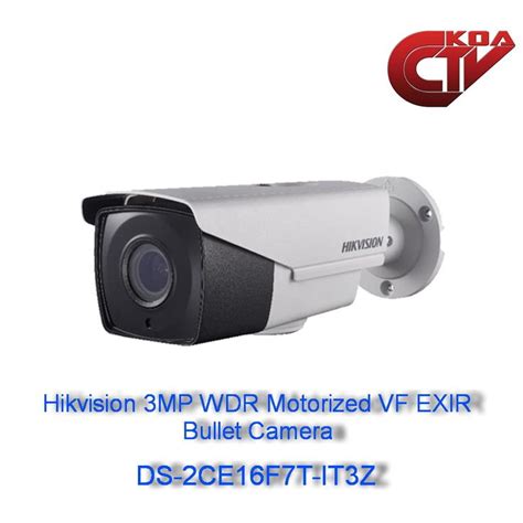 Hikvision 3MP WDR Motorized VF EXIR Bullet Camera 3 Megapixel High