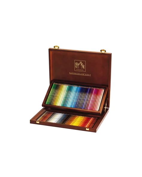 Coffret Bois De Crayons De Couleur Artist Supracolor Assortiment De 80