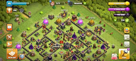 Desapego Games Clash Of Clans Coc Cv Full Her Is E Muros Sem