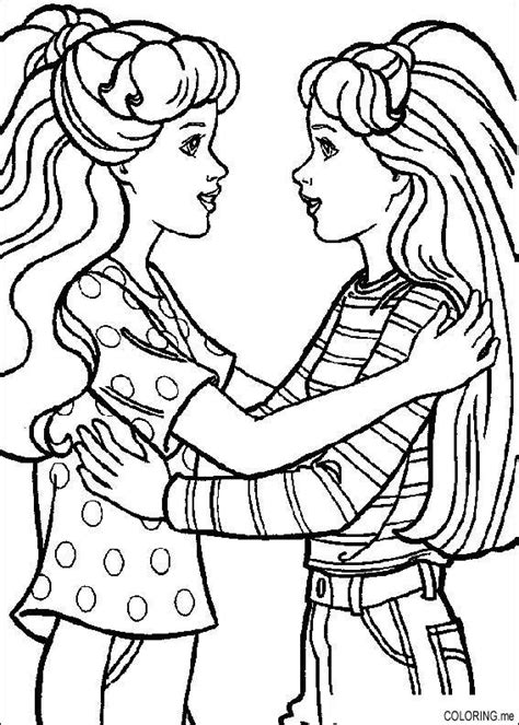 Barbie And Her Sisters Coloring Pages Coloring Pages