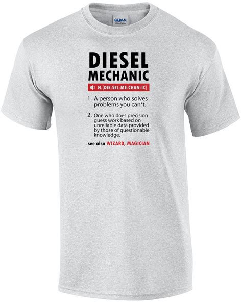 Diesel Mechanic T Shirt Ebay