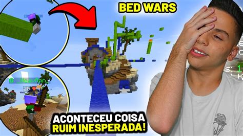 GANHEI A PARTIDA MAIS RAPIDA DO BED WARS E ACONTECEU UMA COISA RUIM NA