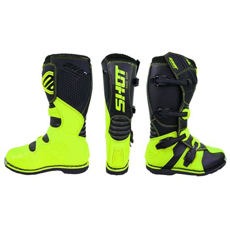 Bottes Motocross Enduro Shot X Fluo Fx Motors