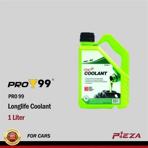 PRO 99 Longlife Coolant 1 Liter Green Pieza Automotive PH