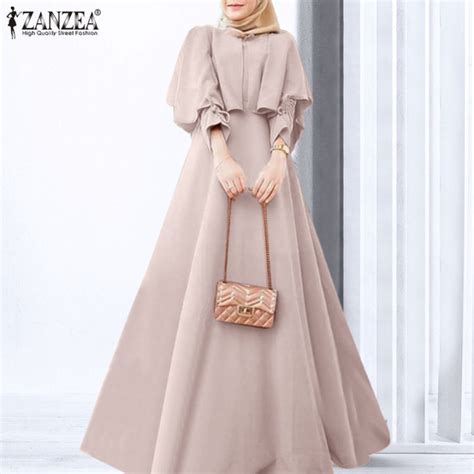 Clearance Sale Hijabfab Zanzea Muslimah Women Muslim Abaya Dubai Long