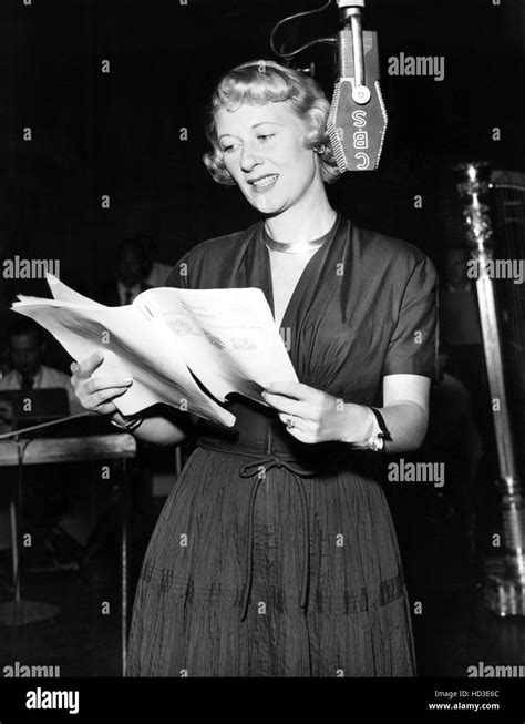 Leave It To Joan Joan Davis Cbs Radio 1949 Stock Photo Alamy