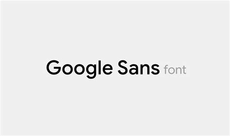 Google Sans font | free download for WEB