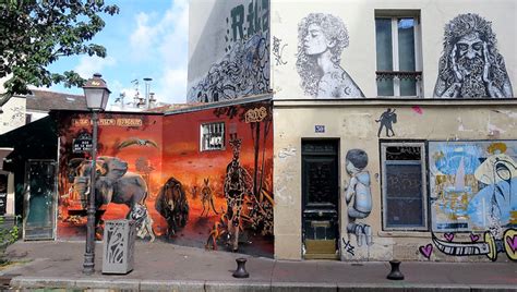 Misc Street Art Rue De La Butte Aux Cailles Paris 13th A Photo On