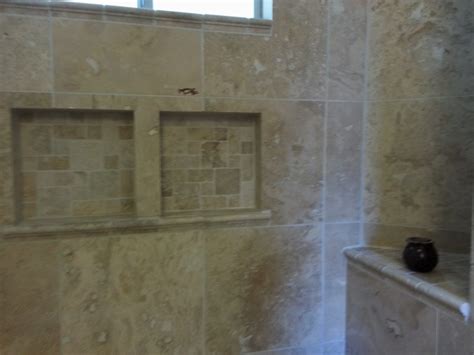 Travertine Tile Bathroom Remodel - JMJ Remodeling Experts