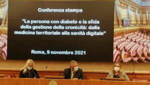 Conferenza Stampa Diabete E Piano Nazionale Paola Boldrini