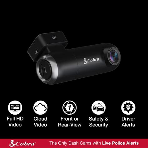 Cobra Smart Dash Cam Sc Resoluci N Full Hd P Y Detector De