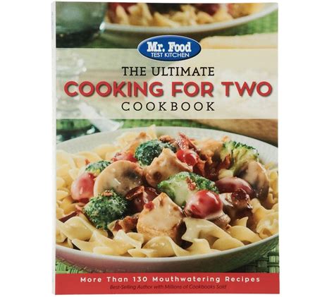 Mr. Food Test Kitchen The Ultimate Cooking for Two Cookbook | Food test ...