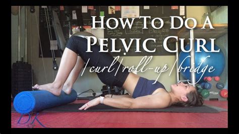 How To Do A Pelvic Curl Youtube