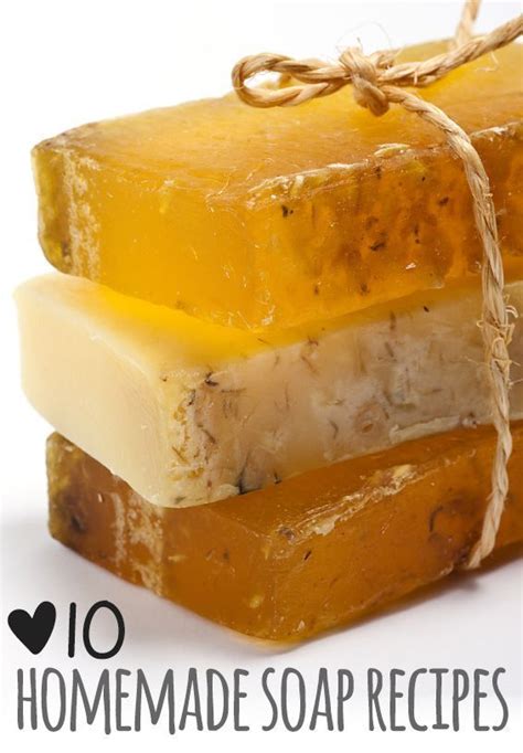 10 Homemade Soap Recipes Homemade Soap Recipes Soap Recipes Home