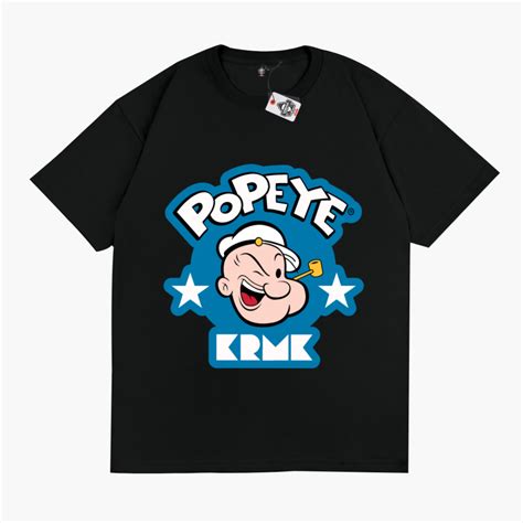 Jual Karimake Kaos Baju Popeye The Sailor Man Kaos Distro Shopee