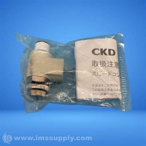 ckd scr  speed controller direct piping elbow type ims supply